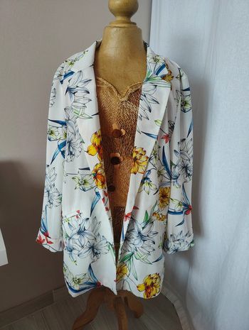 Blazer fleuri