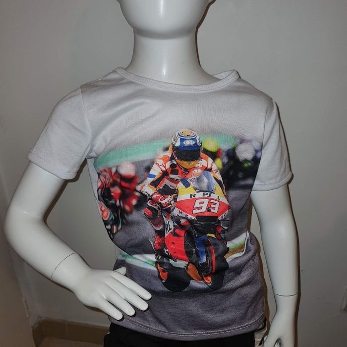 Tee-shirt avec moto