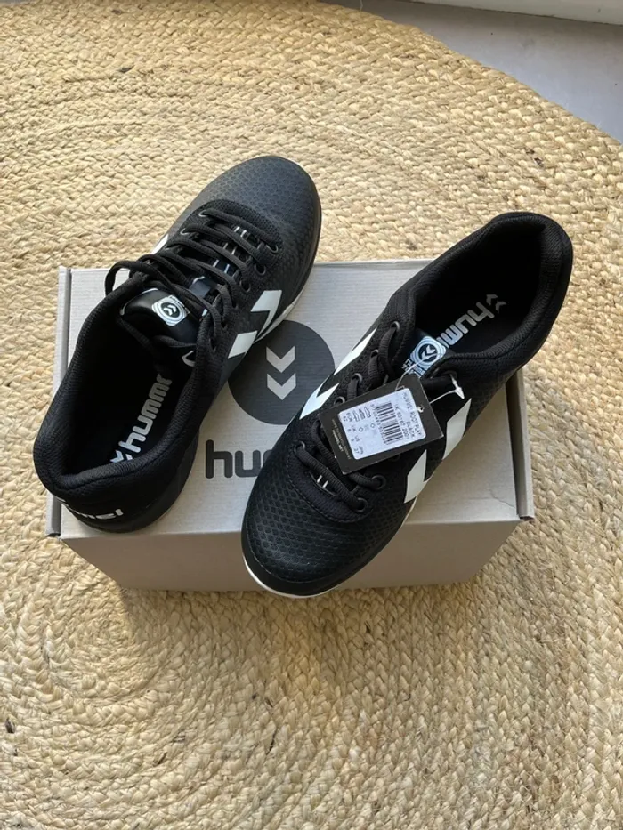 Chaussures de sport homme Hummel root play noir et blanc 42