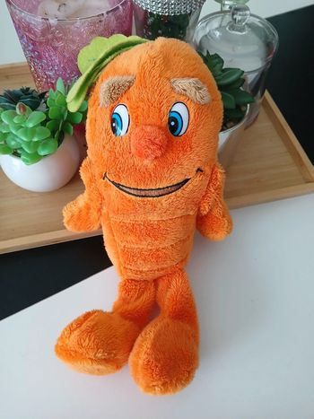 Péluche doudou carotte Comme Neuve 🌿🎁