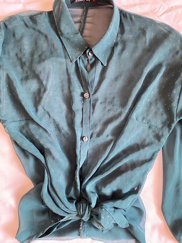 Chemisier vert - photo numéro 2