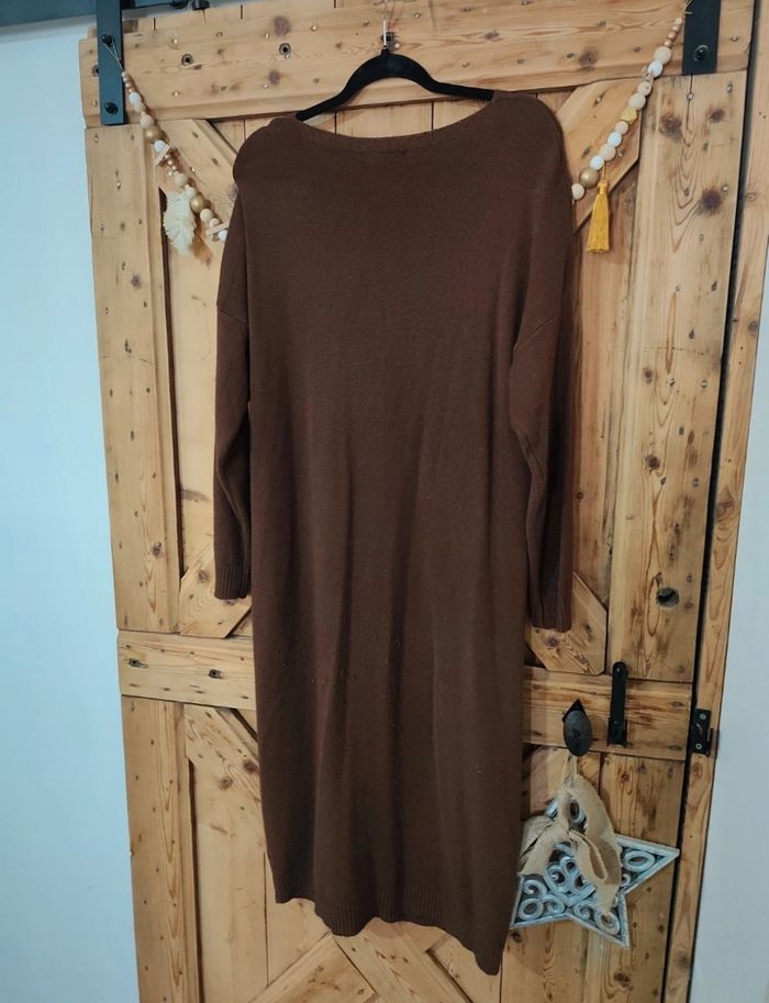 Robe pull marron TU - photo numéro 2