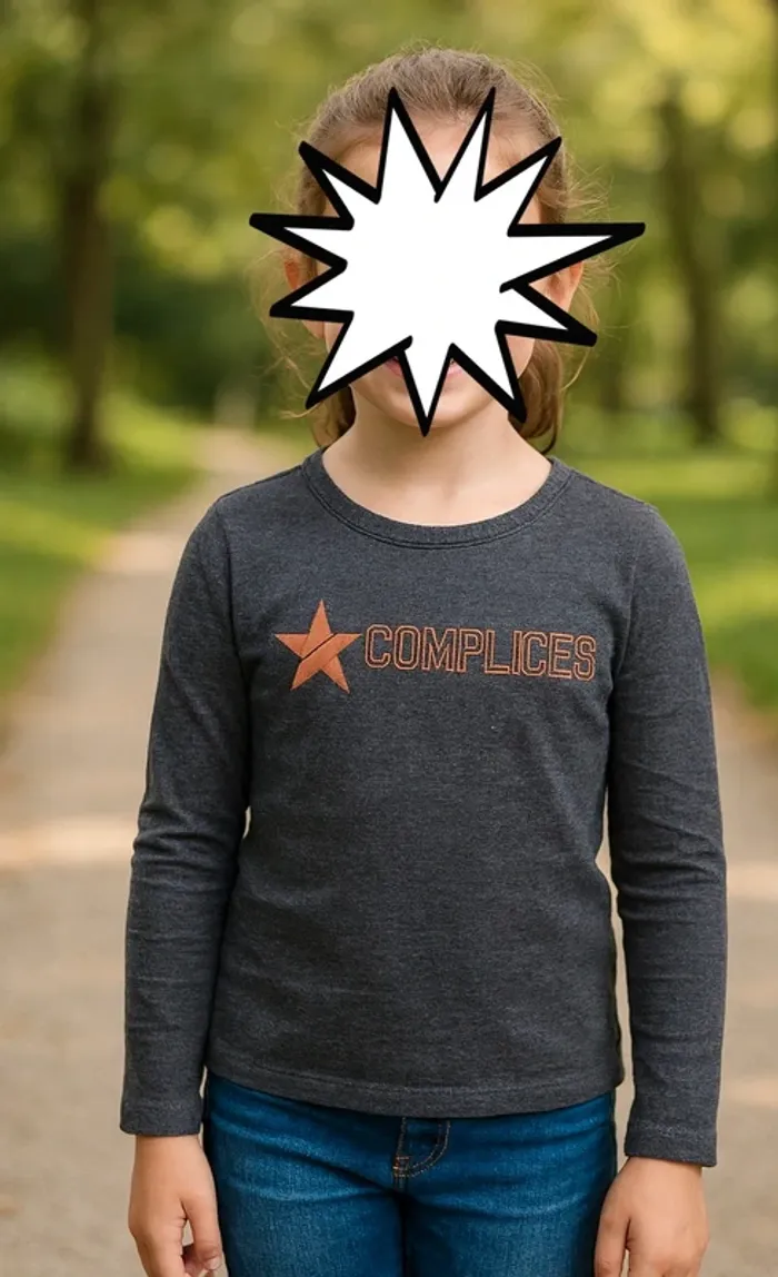Tee-shirt manches longues Complices taille 8 ans