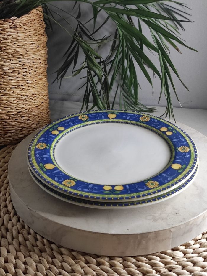 Assiettes à dessert provençale - photo numéro 4