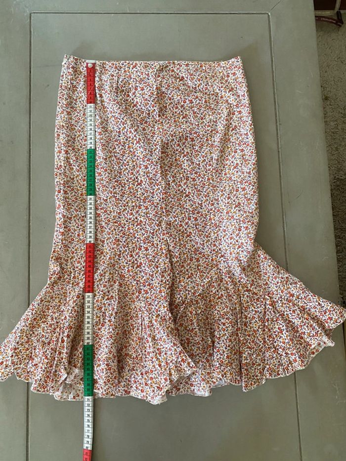 Jupe Liberty mi longue CQCOQquetto Fashion taille S neuve avec étiquette - photo numéro 12