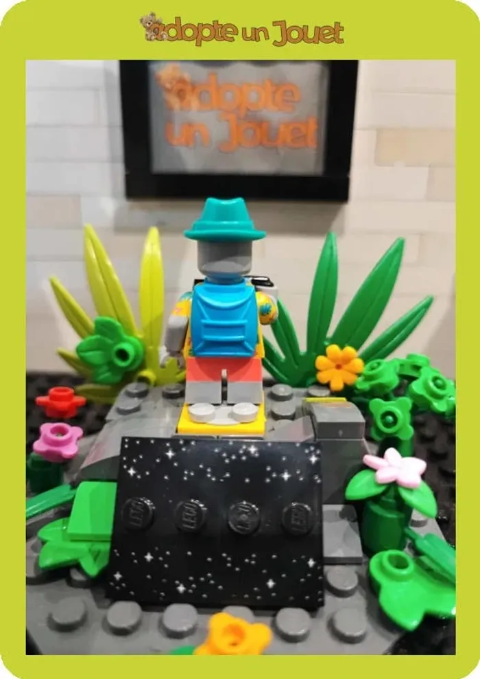 Lego - Figurine Serie 26 - col26-3 - Alien Tourist - photo numéro 3