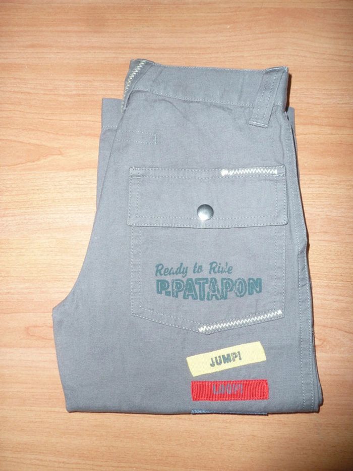 18 € Pantalon en toile Petit Patapon 2 / 3 ans NEUF - photo numéro 3