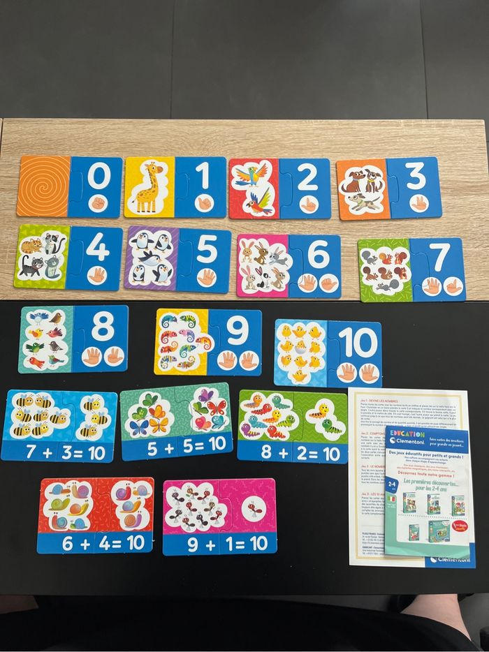 Jeu de société puzzle les nombres - photo numéro 3