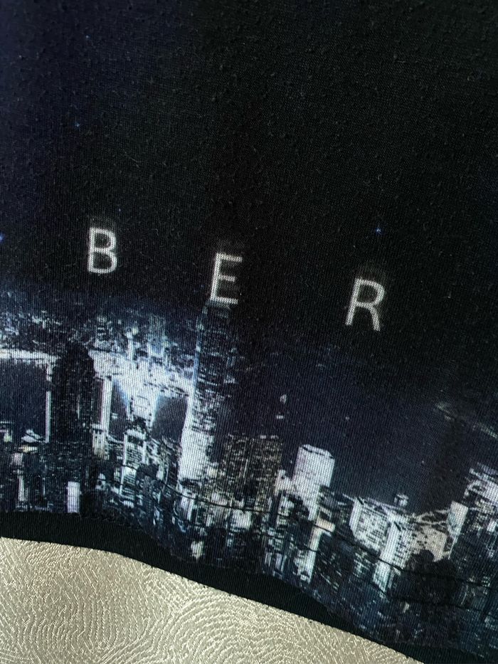 T-shirt noir imprimé ville éclairée Liberto 10 ans - photo numéro 4