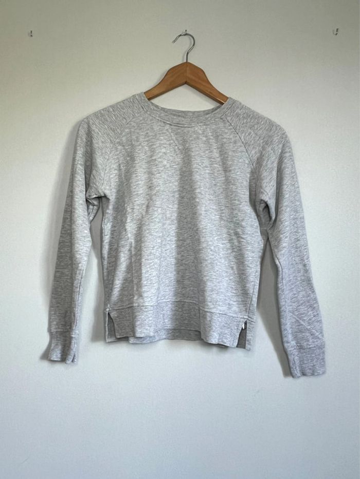 Sweat col rond Only gris clair