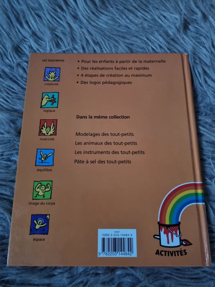 Livre de loisirs créatifs pour enfant (Rouleaux des tout-petits) - photo numéro 2