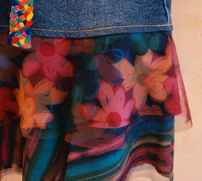 Jupe en jean ajustable Desigual - photo numéro 8