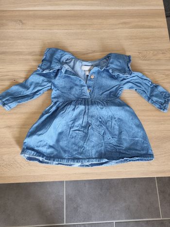 Robe en jeans