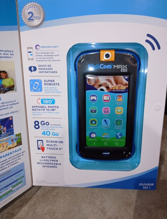 Kidicom max 3.0 bleu NEUF