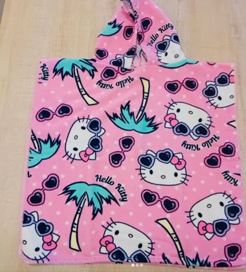 Cape de bain hello kittie