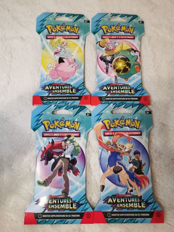 Artset aventure ensemble 4 boosters ev9
