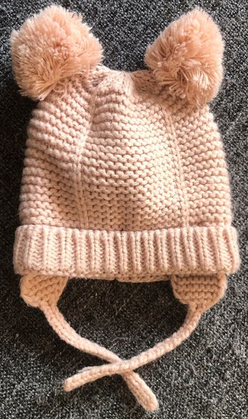 Bonnet en maille bébé Zara
