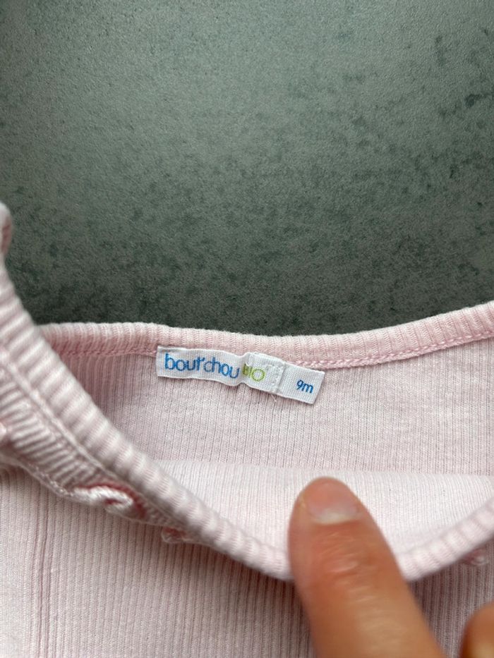 Débardeur col dentelé bébé fille bout’chou - photo numéro 2