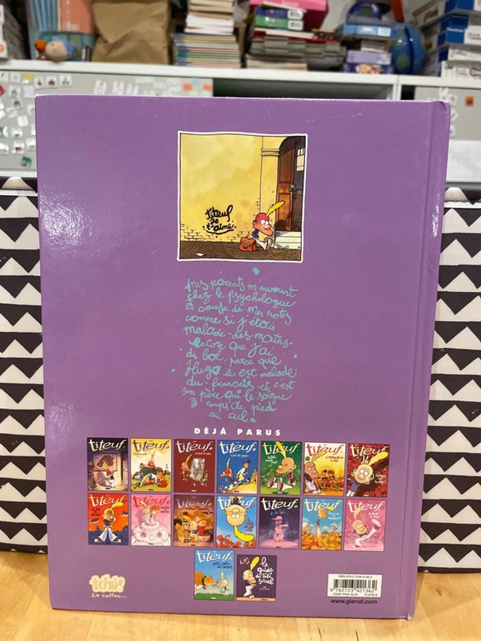 Titeuf et le derrière des choses bd zep - photo numéro 2