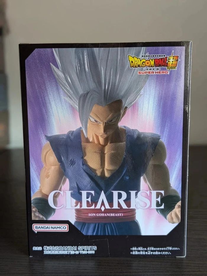Figurine Dragon Ball Super - Son Gohan Beast Clearise - Banpresto - photo numéro 3