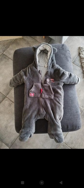 Combinaison chaude bébé hiver Orchestra