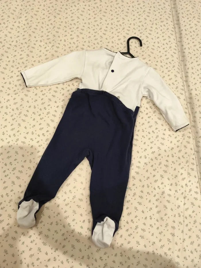 Pyjama coton absorba superbes détails 6 mois - photo numéro 6