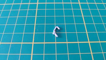 Poignée de porte pièce détachée miniature Porsche 356 B 1961 Burago BBurago 1/18 1/18e 1/18ème #B42