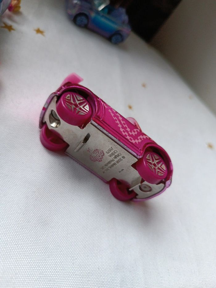 Voiture car Polly pocket miniature mini poupée doll 58 34 12 1 36 59 rose bleu orange violette - photo numéro 16