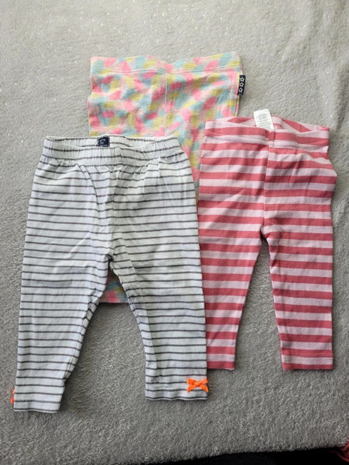 Lot de 3 leggings 9 mois