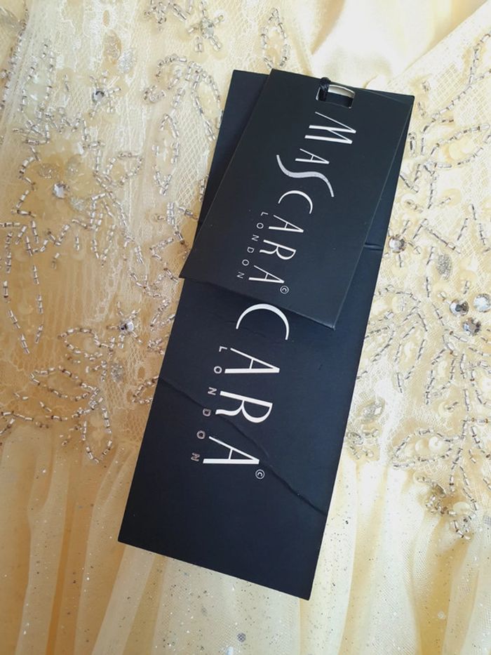 Robe de Cocktail Princesse Jaune - photo numéro 6