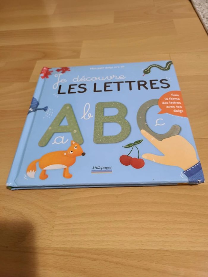 Livre « Je découvre les lettres »