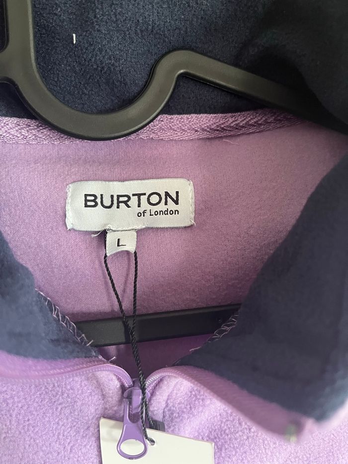 Pull polaire violet Burton - photo numéro 4