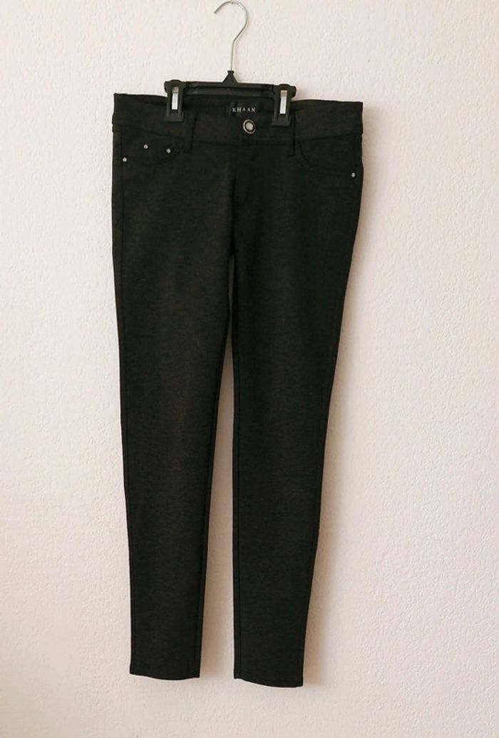 🤎 Jegging gris pour femme taille M - photo numéro 2
