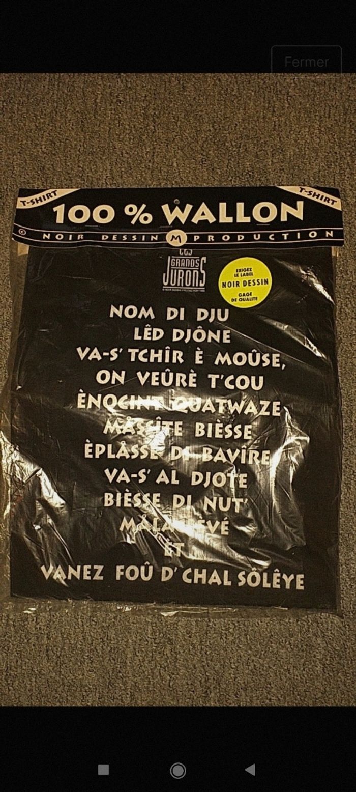 Tee shirt