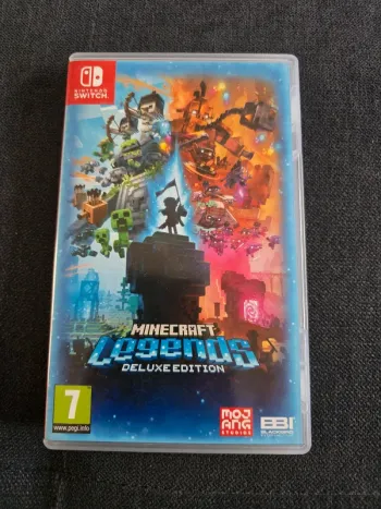 jeu minecraft legends deluxe édition Switch
