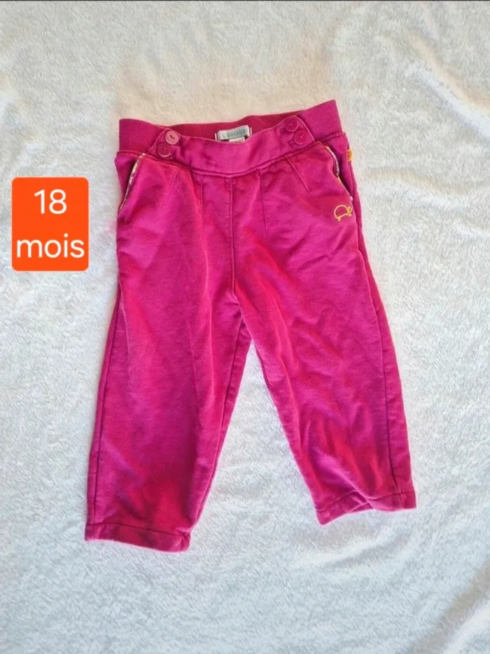 Jogging rose obaibi 18 mois
