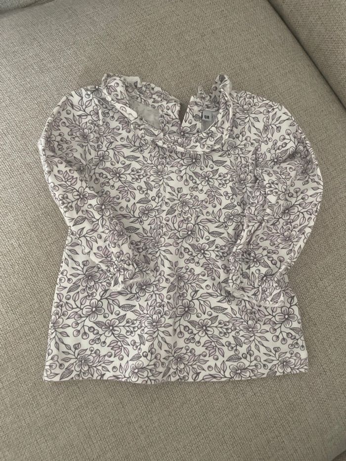 Ensemble robe + tee shirt manche longue 6 mois - photo numéro 4