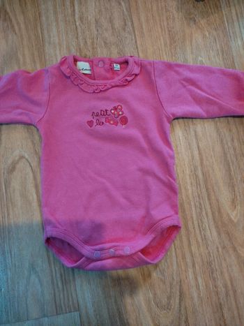 Body manches longues 6 mois