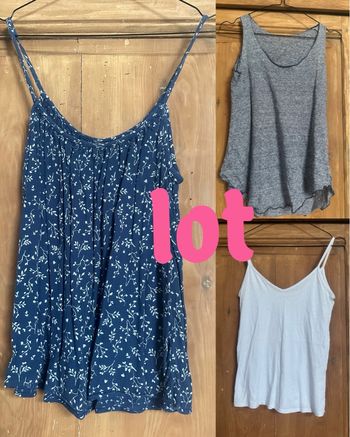 Lot 3 débardeurs 
