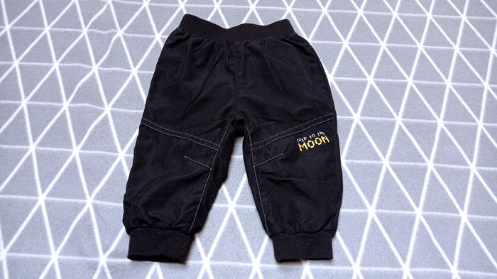 🦁 Lot 3 pantalons et 1 salopette, 6 mois - photo numéro 4