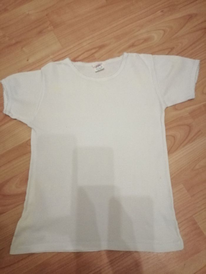 Tshirt ou maillot de corps 10 ans Petit Bateau