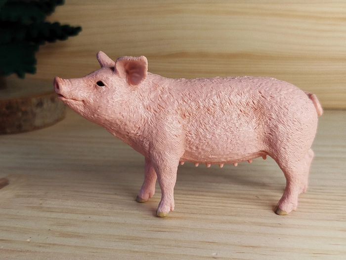 Schleich cochon Figurine animal de la ferme - photo numéro 3