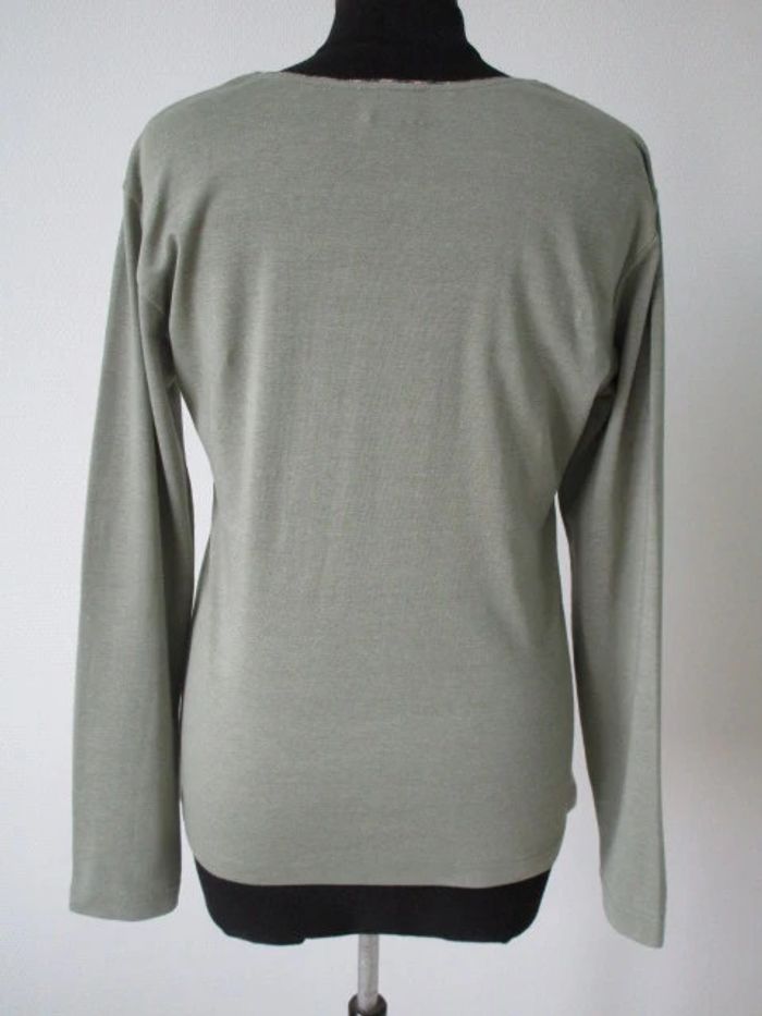 T-shirt vintage brodé 40 TBE - photo numéro 6