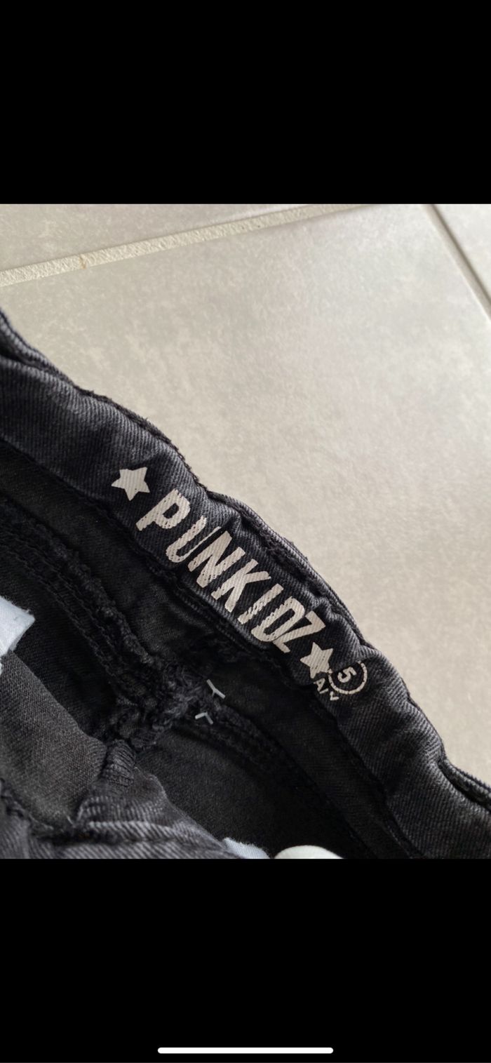 Jupe en jean Punkidz Neuve 5 ans - photo numéro 4