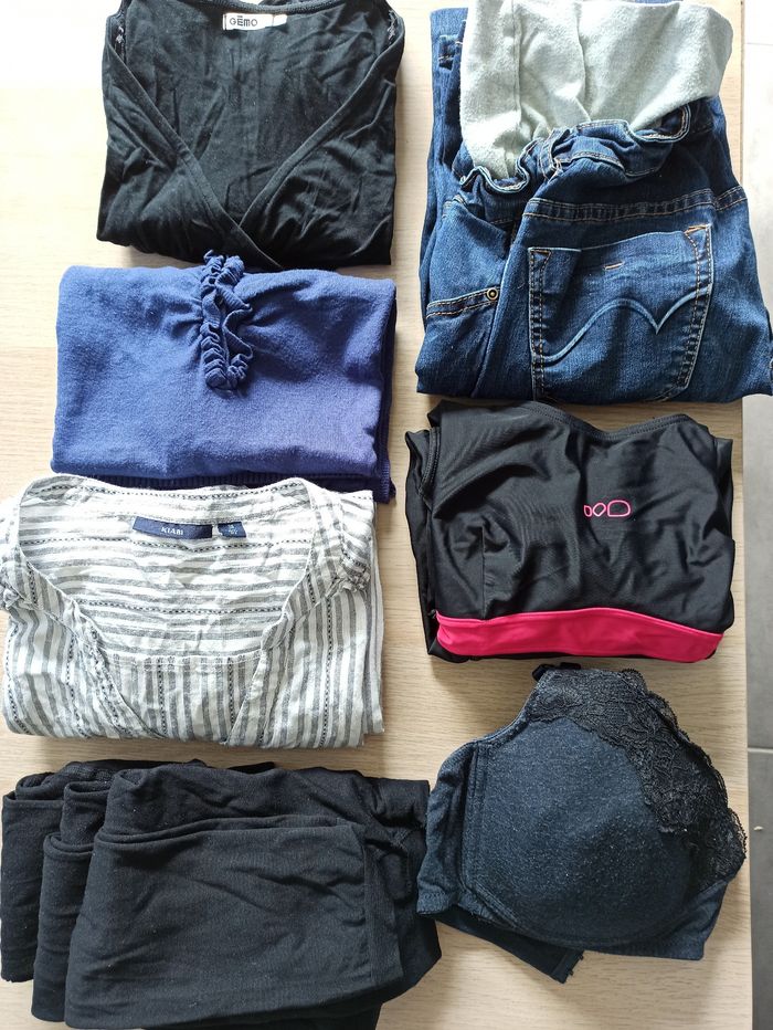 Lot vêtements de grossesse 38-40 - photo numéro 2