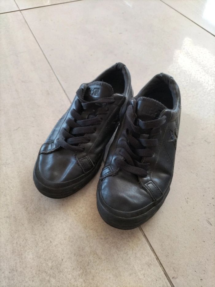 Converse noires one star - photo numéro 3