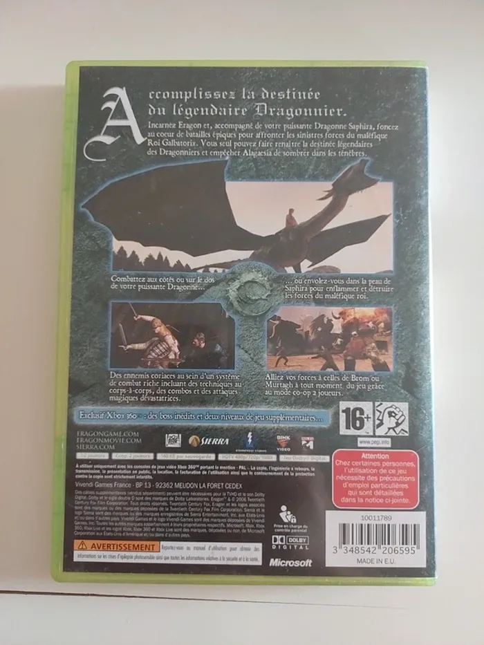 Eragon XBOX 360 - photo numéro 2