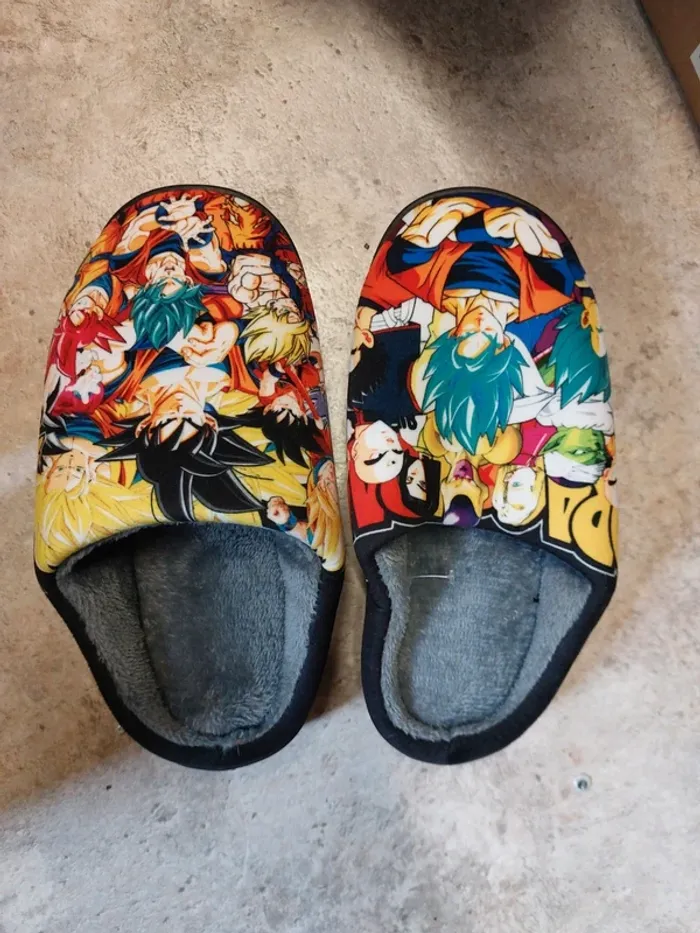 Pantoufle dragon Ball 36/37 neuve