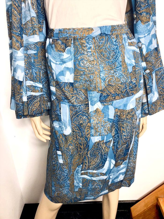 Ensemble veste blazer et jupe vintage taille 52 - photo numéro 5