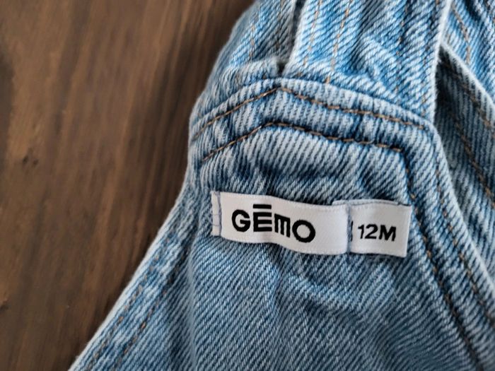 Salopette jeans courte - photo numéro 3